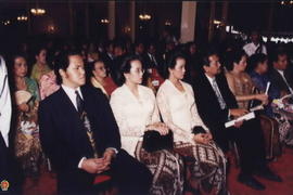 KGPH Hadiwinata (adik Sri Sultan HB X), putri sulung Sri Sultan GRAj. Nurmalitasari dan putri ked...
