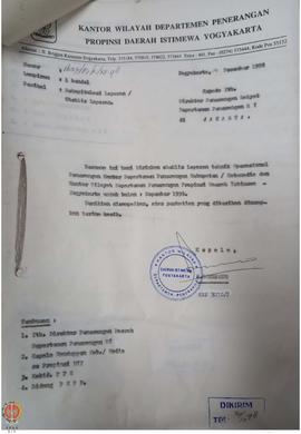Berkas Checklis Laporan Teknik Operasional Penerangan Kantor Departemen Penerangan Kabupaten/Kota...
