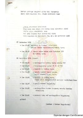 Jadwal kunjungan kenegaraan Duli Yang Maha Mulia Sri Paduka yang Dipertuan Agong Sultan Azlam Muh...