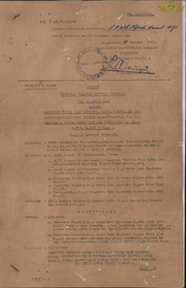 Peraturan Presiden RI, Nomor : 15 Tahun 1960 tentang  Organisasi Penyelenggaraan Masyarakat Desa.