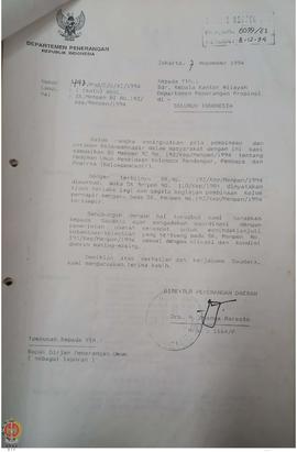 Surat Keputusan Menteri Penerangan Republik Indonesia Nomor : 193/KEP/MENPEN/ 1994 tentang Pedoma...