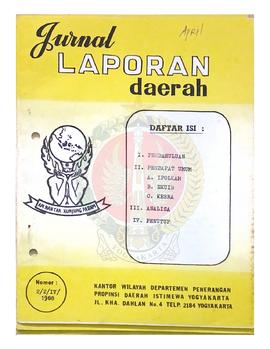 Jurnal Laporan Daerah tentang Analisa Situasi Pendapat Umum Bidang IPOLKAM (Ideologi Politik dan ...