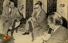 Wakil Presiden Republik Iraq, Wakil Presiden Republik Indonesia, dan Menteri Luar Negeri Republik...