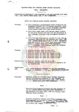 Berkas Surat Keputusan Kepala BP-7 Provinsi Daerah Istimewa Yogyakarta Nomor : 188.43/2015 Tentan...