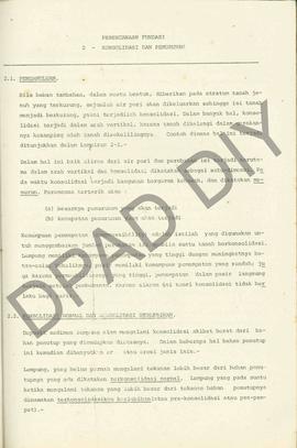 Surat dari Bina Marga Direktorat Penyelidikan Masalah Tanah dan Jalan perihal teknologi tanah dan...