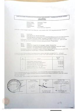 Berita Acara Penarikan/Penggunaan Dana Rehabilitasi/Rekonstruksi Rumah (BAPPD) Rusak Berat, Nama ...