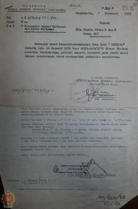 Laporan Tahunan Tahun Anggaran 1978/1979 Kantor Wilayah Direktorat Jenderal Transmigrasi Propinsi...