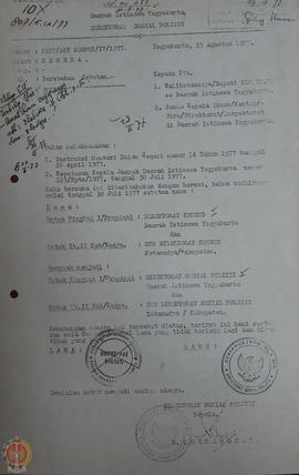 Laporan Tahunan tahun 1976-1977 Pelita ke II tahun ke III Kantor wilayah Direktorat Jenderal Tran...