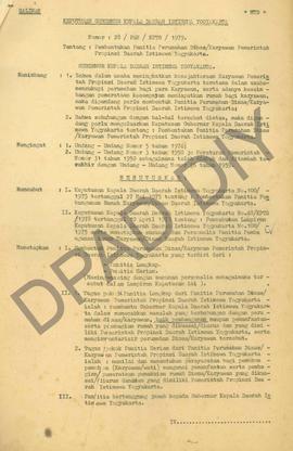 Surat Kepala Biro Umum, Humas dan protokol Setwilda DIY. Kepala Kasub. Bantuan Hukum Buiro Hukum ...