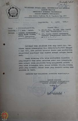 Laporan Tahunan Kantor Wilayah Direktort Jenderal Transmigrasi Propinsi Sulawesi Utara 1978/1979