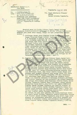 Permohonan pembebasan tanah seluas + 16.000 m2  terletak di Kalurahan Condongcatur, Depok, Sleman...