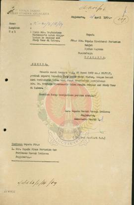 Pengiriman wakil dari Indonesia untuk tugas/kursus/seminar dll.