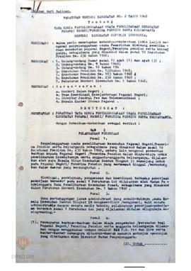 Penjelasan atas Peraturan Pemerintah RI No. 36 Tahun 1964 tentang Pendaftaran ijazah dan pemberia...