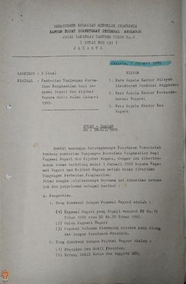 Surat Edaran Kepala Kantor Pusat Direktorat Jenderal Anggaran kepada para Kepala Kantor Wilayah D...