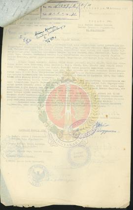 Permohonan tanah milik Bruder Fs. Wiryotarona yang diserahkan pada Yayasan Bruder Karitas untuk k...